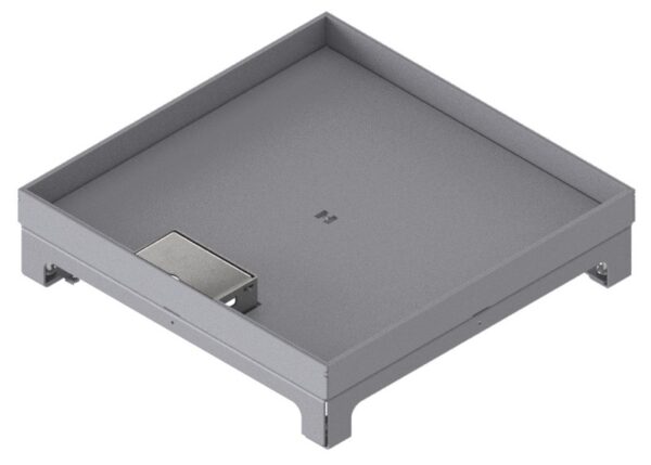 Produktbild UBD 324 251  -  Unterflur-Bodendose UBD 320 inkl. Deckel mit Kante, geschlossen, 25mm Vertiefung und 1 Schnurauslass